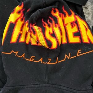 Vans x thrasher hoodie